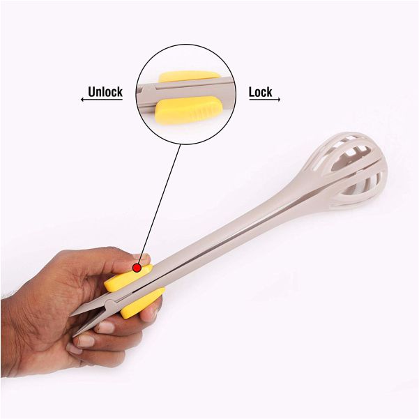 2 in 1 Plastic Kitchen Tongs / Whisk